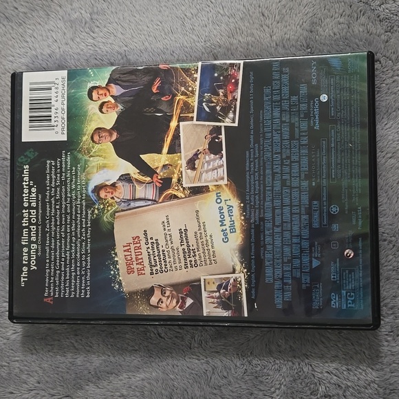 Goosebumps DVD with Colorful Cover Art - Picture 2 of 3